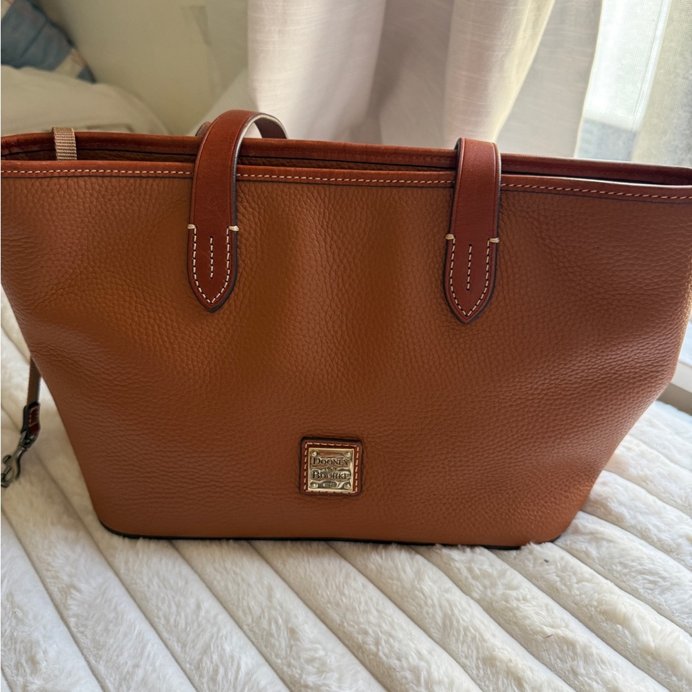 Dooney & Bourke Brown Leather Tote